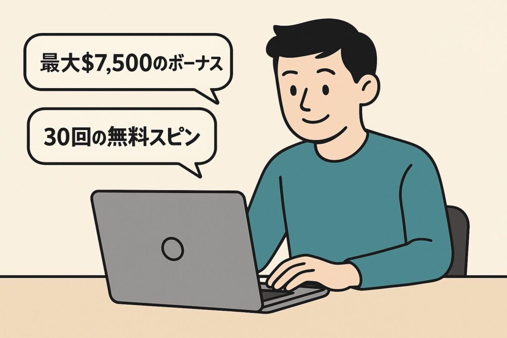 豊富なボーナス