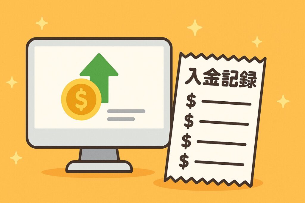 入金記録