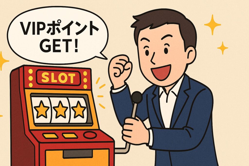 「VIPポイント」を貯める