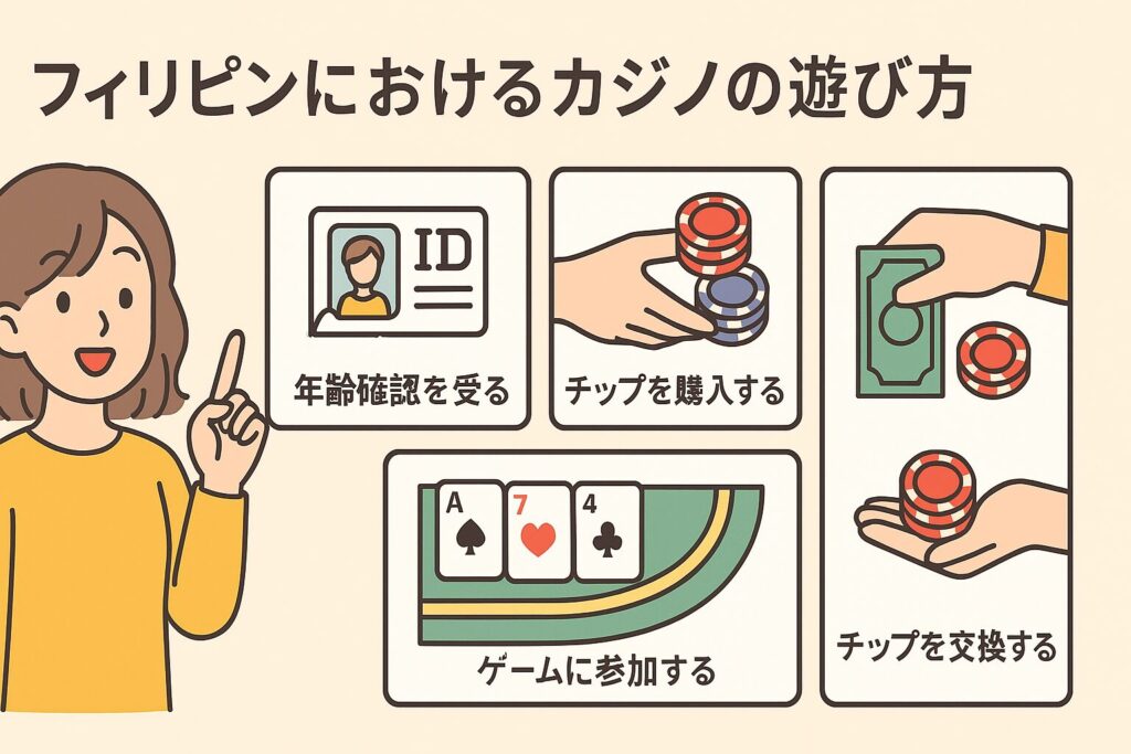 フィリピンにおけるカジノの遊び方